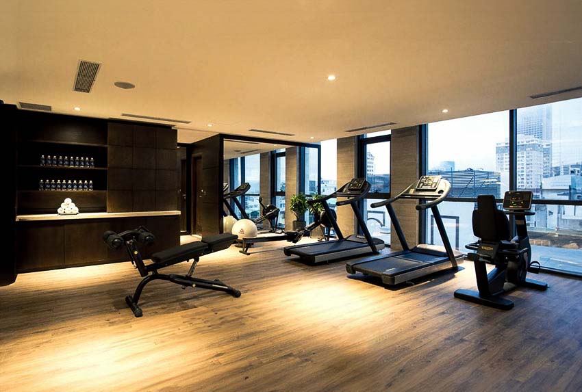 Fitness center at New Orient Hotel Danang