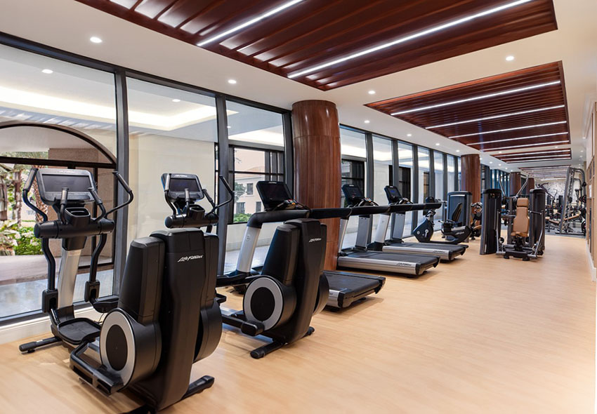 Fitness center at Sheraton Grand Danang Resort