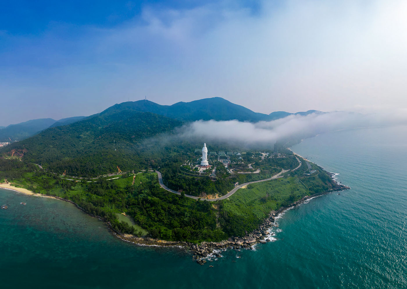 Linh Ung Pagoda seen from above - Da Nang travel guide