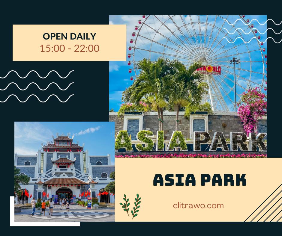 Asia Park opening hours