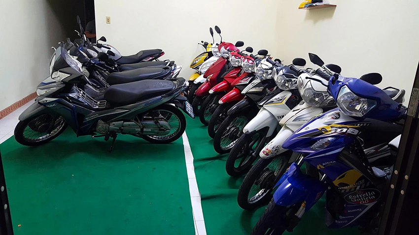 Motorbike rental in Da Nang