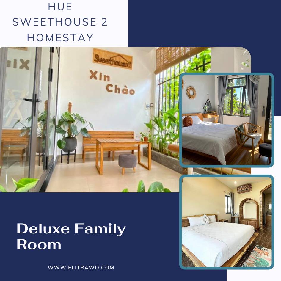 Deluxe Family Room - Hue Sweethouse 2 Homestay