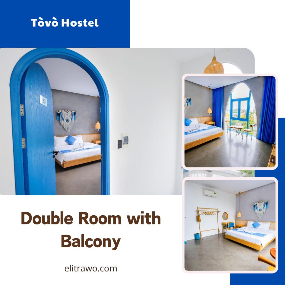Double Room with Balcony - Tòvò Hostel