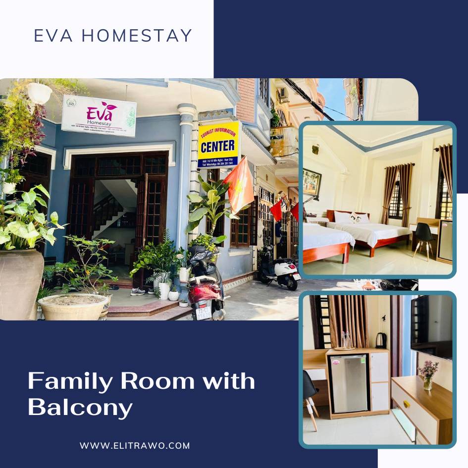 Family Room with Balcony - Eva Homestay