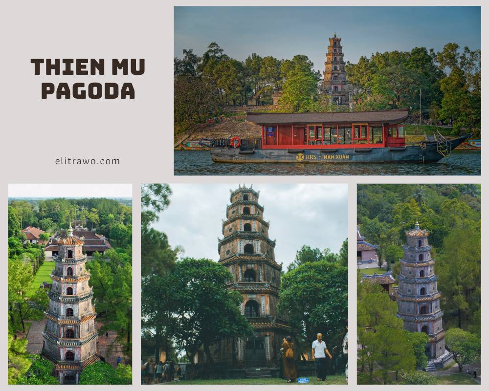 Overview of Thien Mu Pagoda