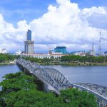 Panoramic view of Trang Tien Bridge