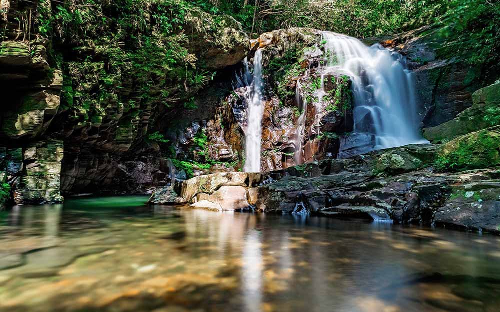 Bach Ma waterfalls