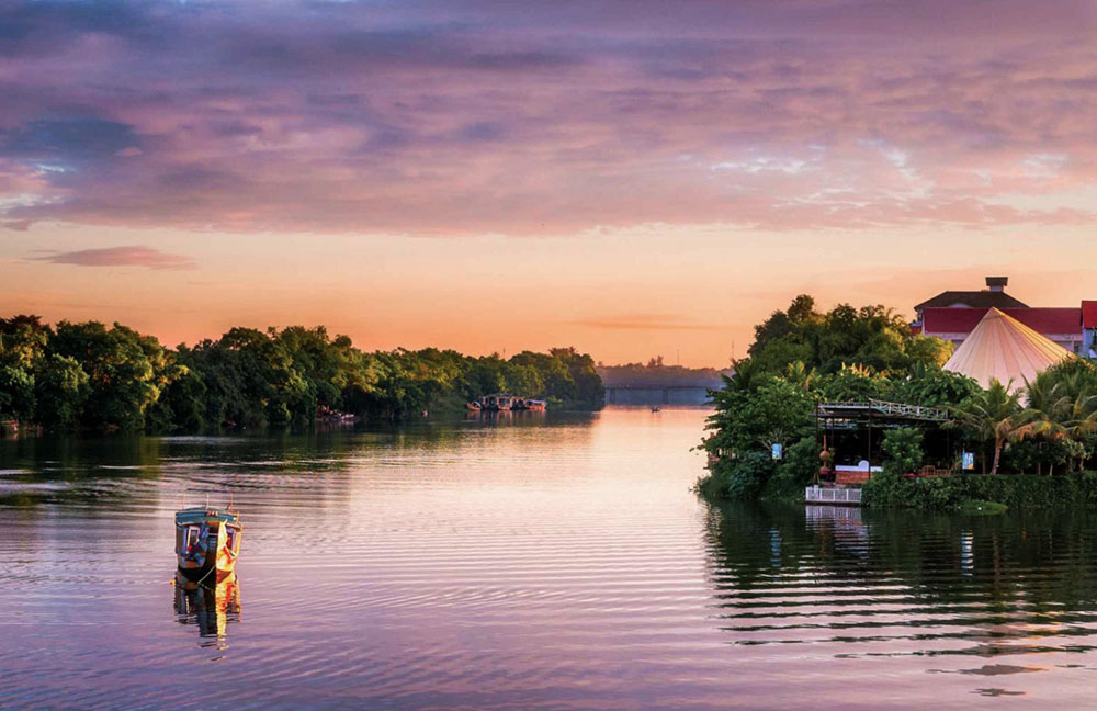 Sunset on Perfume River