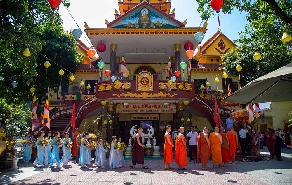 Tam Bao Theravada Temple Da Nang