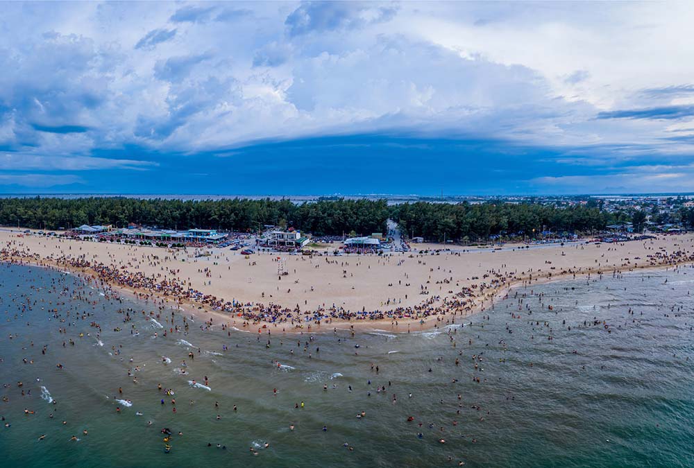 Thuan An Beach Panorama