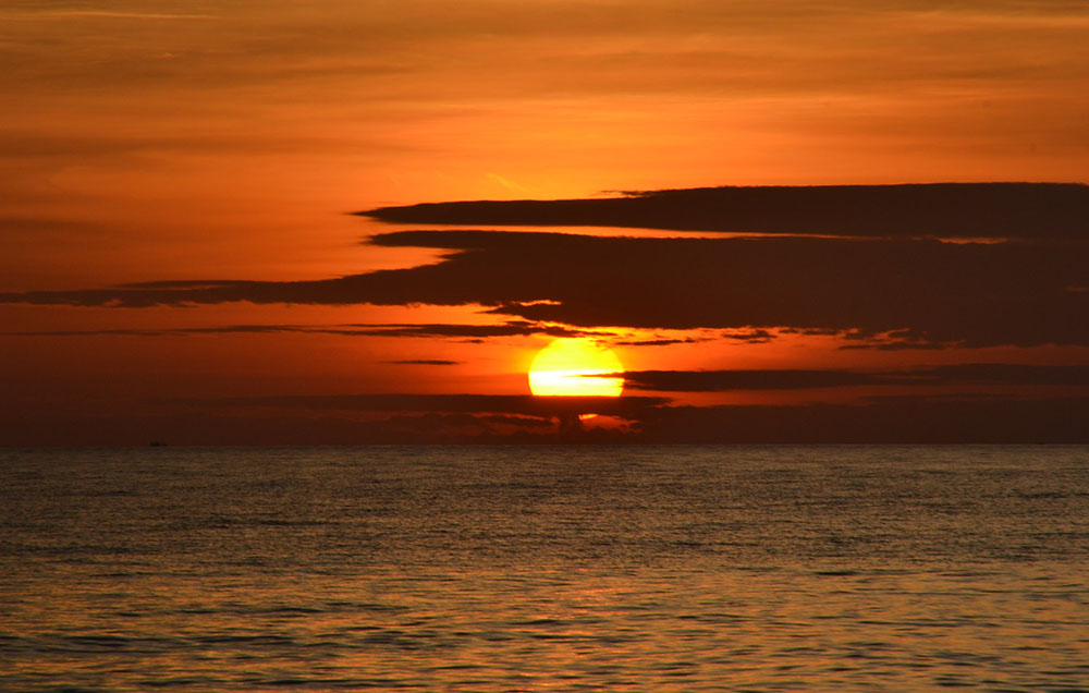 Thuan An Beach Sunset