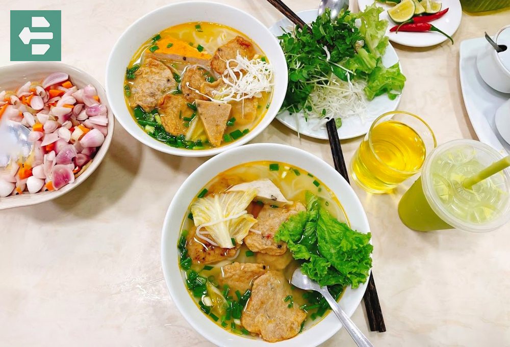 Bun cha ca Ba Hon Da Nang