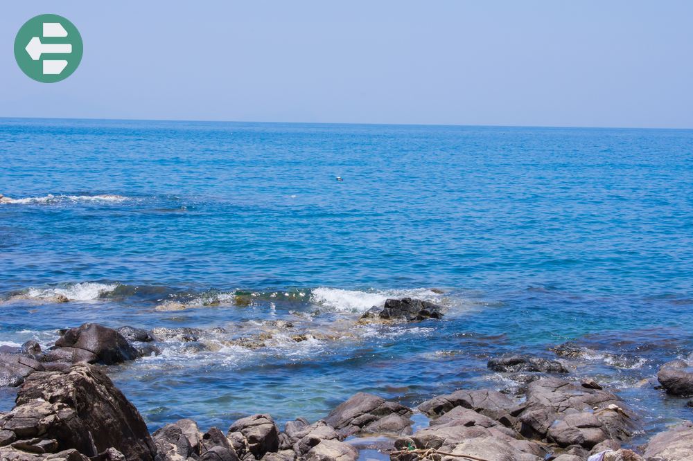 Crystal clear waters at Bai Rang Beach