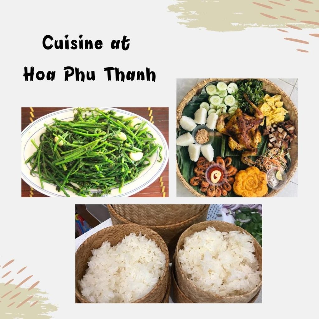 Cuisine at Hoa Phu Thanh