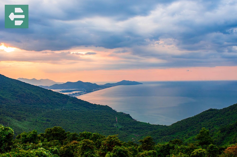 Hai Van Pass Landscape