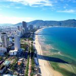 My Khe Beach Da Nang Aerial View