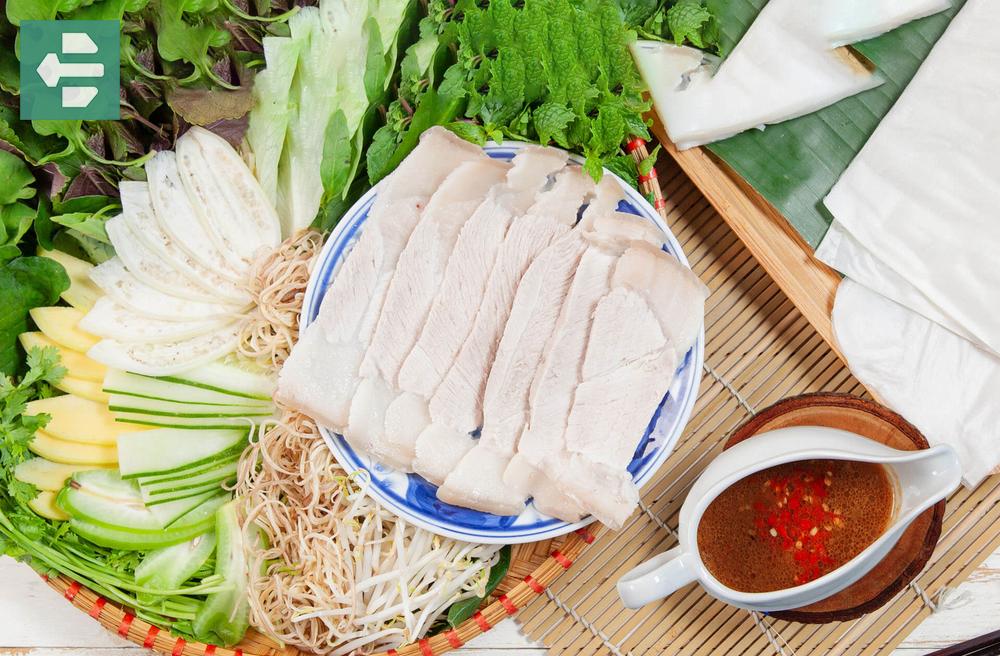 Rice Paper Rolls with Pork