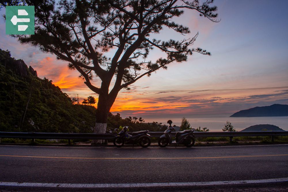 Sunrise At Hai Van Pass