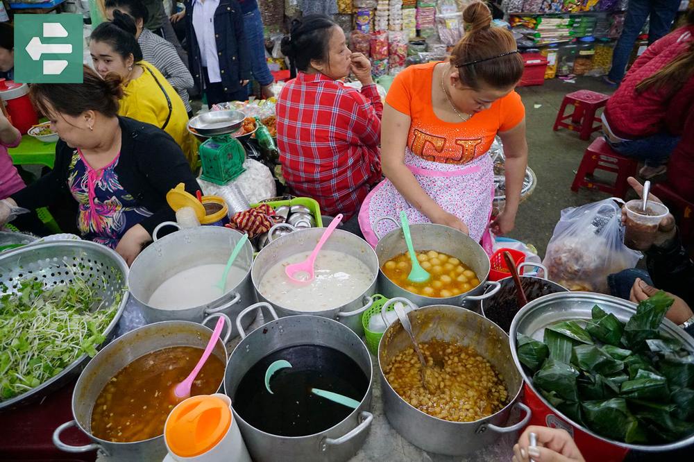 Sweet soup at Con Market Da Nang