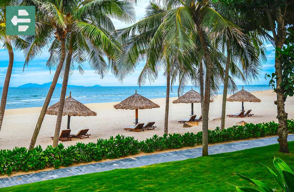 Beach at Marriott Danang Resort