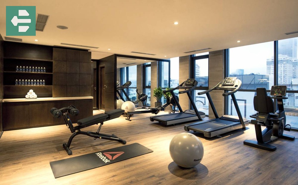 Fitness center at New Orient Hotel Danang