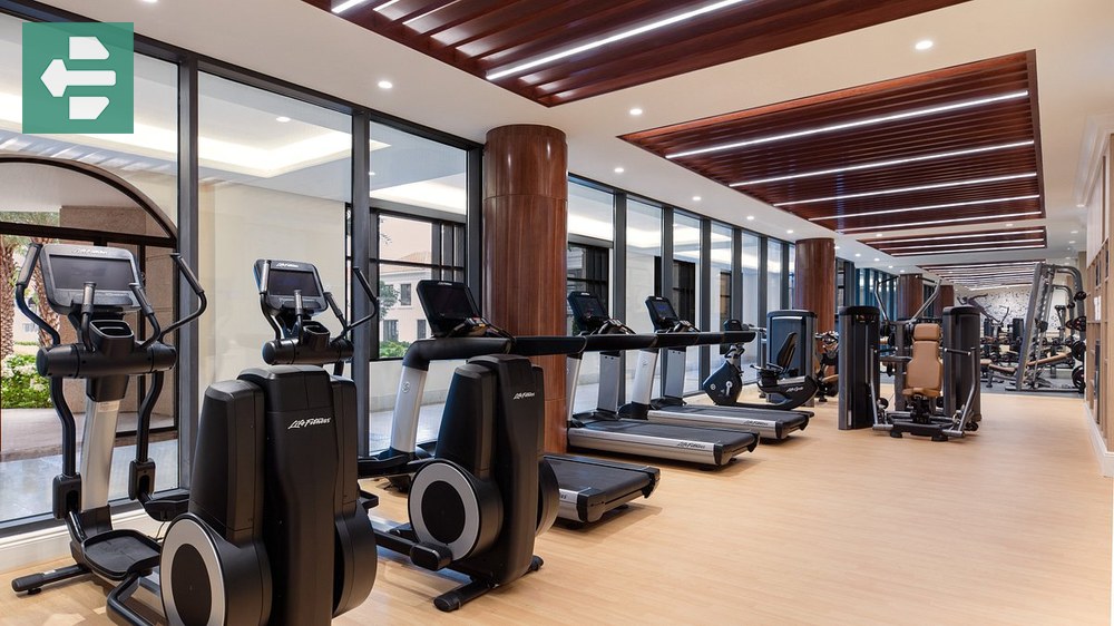 Fitness center at Sheraton Danang