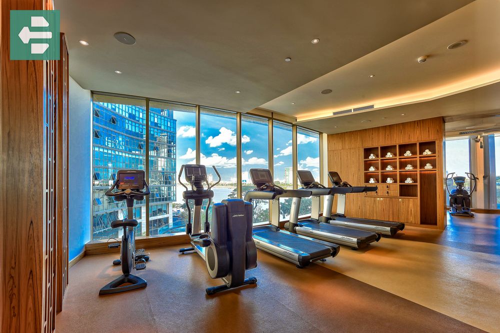 Fitness center of Hilton Da Nang