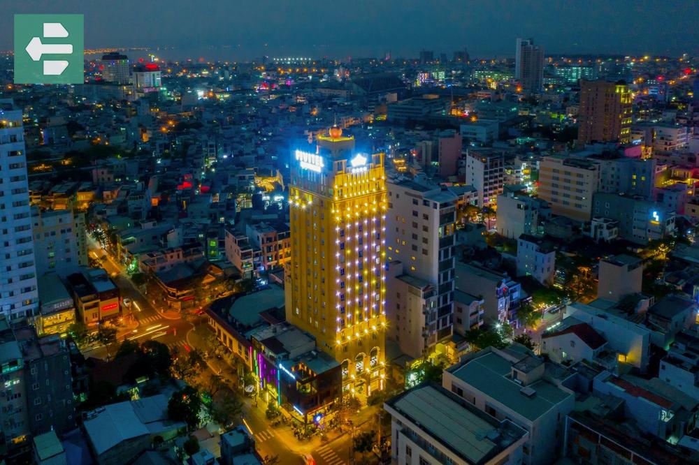 Fivitel Boutique Da Nang from above