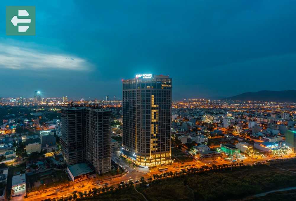 Panoramic view of Four Points Danang