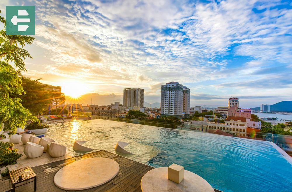 Pool at Novotel Danang