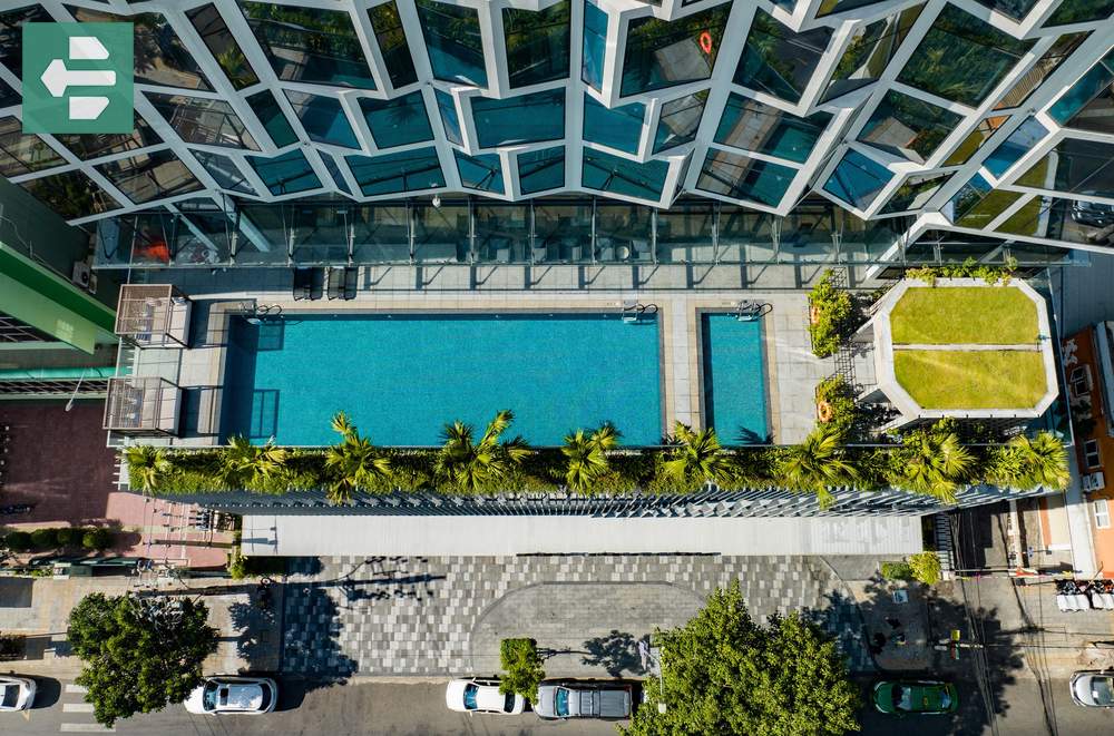 Rooftop Pool at Crowne Plaza Danang City Centre