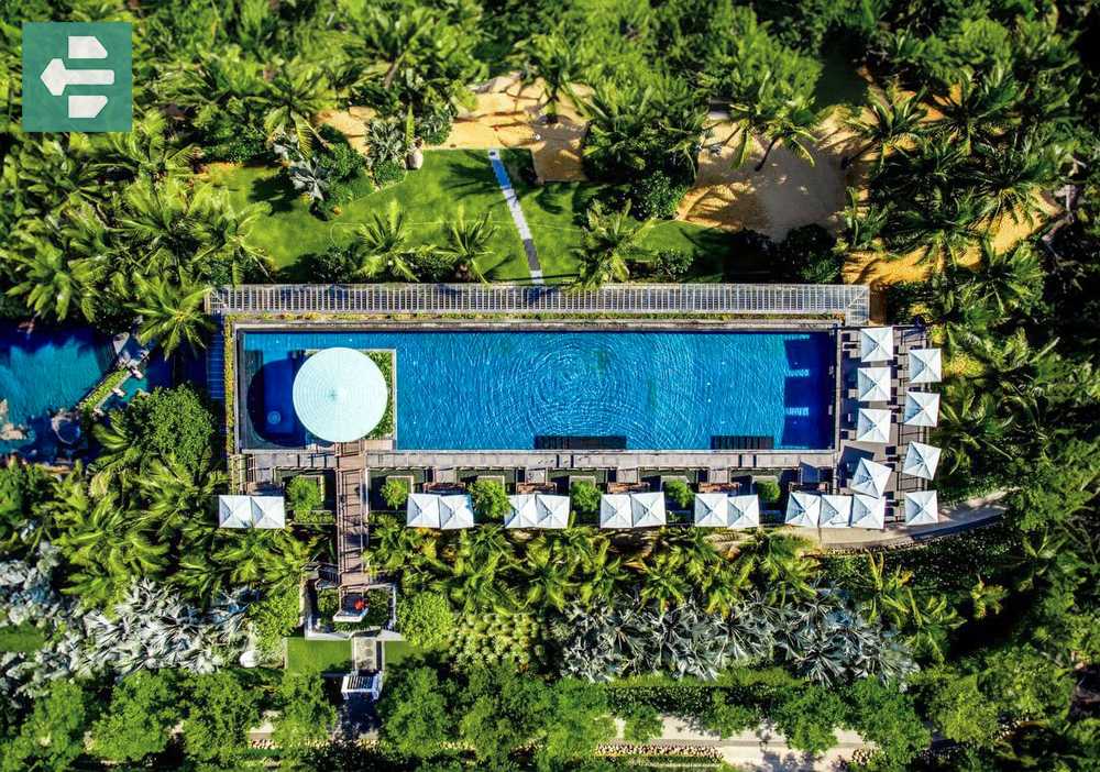 Swimming pool at InterContinental Danang