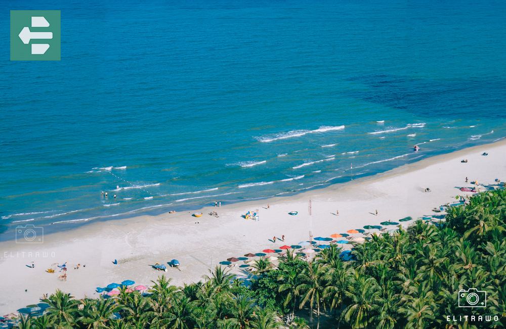 View of My Khe beach at Radisson Danang hotel