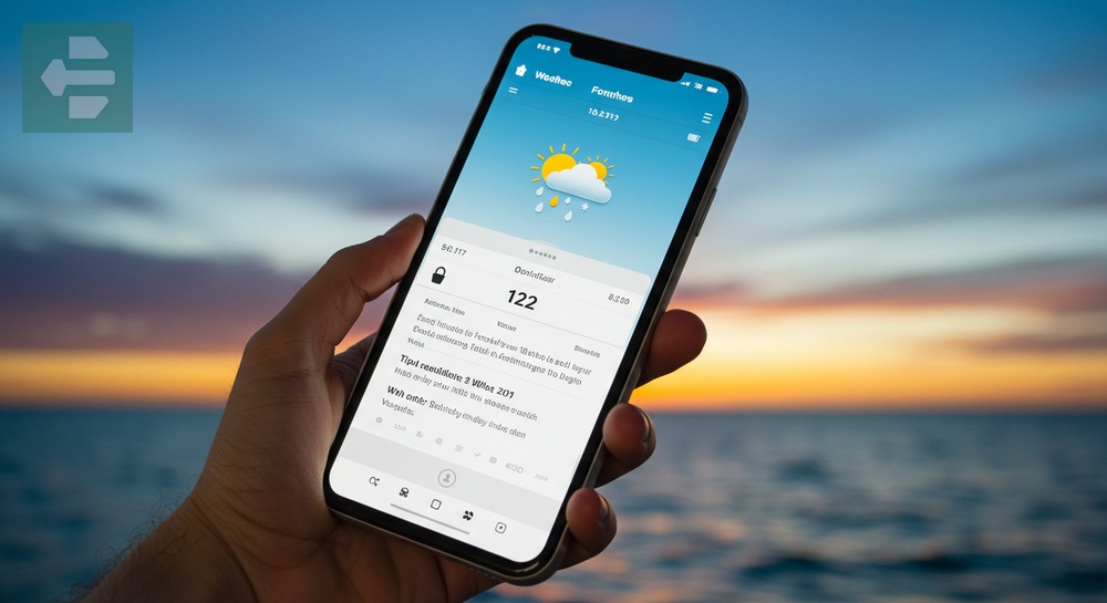 Weather Check Before Packing