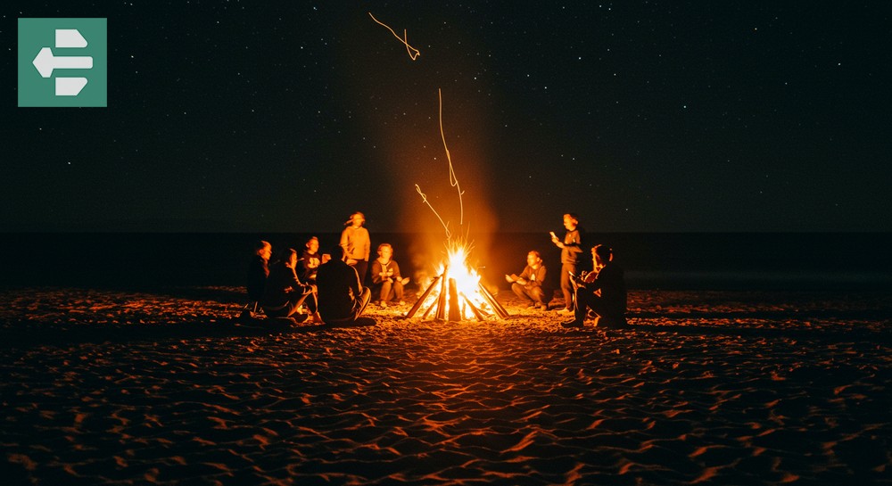 Beach bonfires and ghost stories