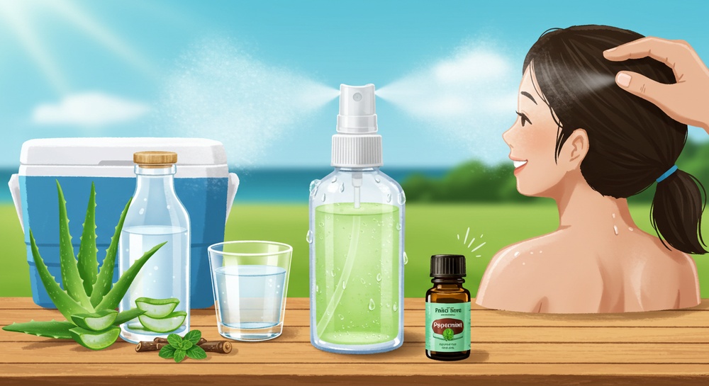 DIY Cooling Spray