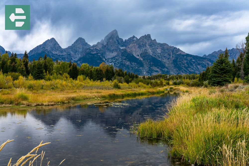 Jackson Hole Wyoming in November