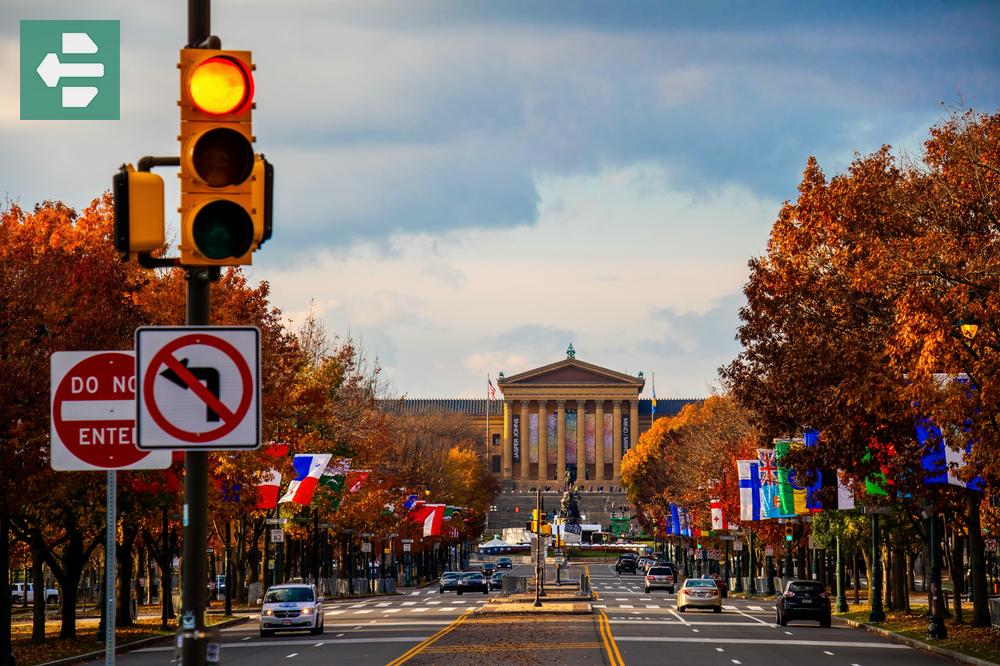 Philadelphia Pennsylvania in November