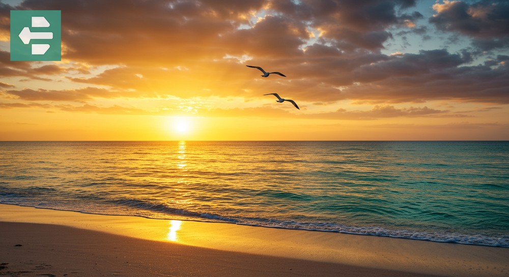 Sunrise and salty air