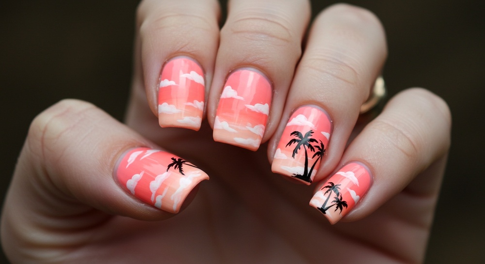 Best Nail Ideas For Beach Vacation