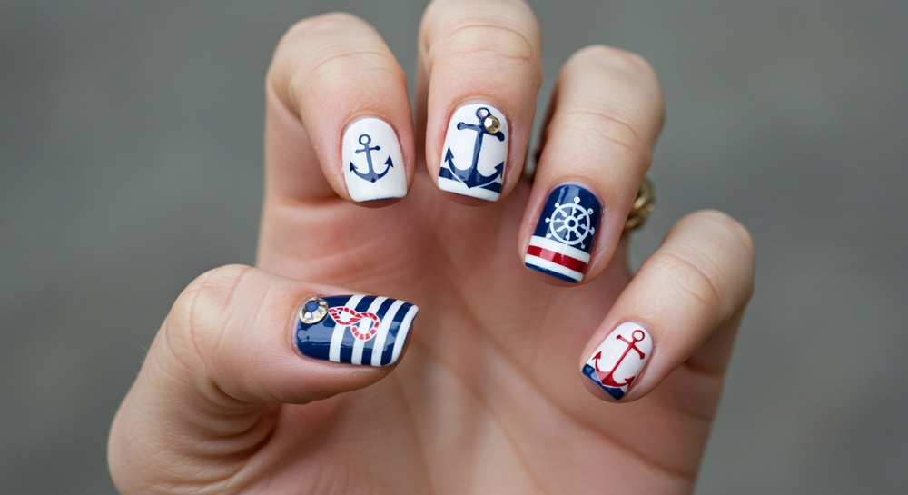 Maritime Elegance with Anchors