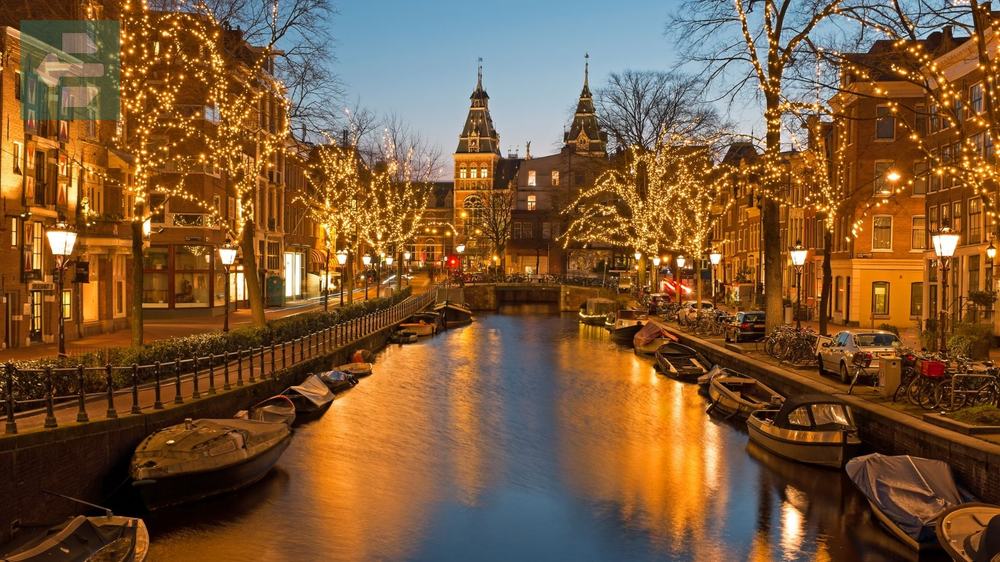 Amsterdam Netherlands xmas