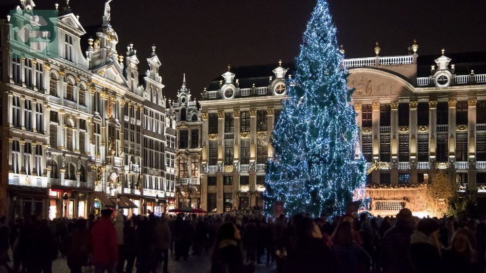 Brussels Belgium xmas