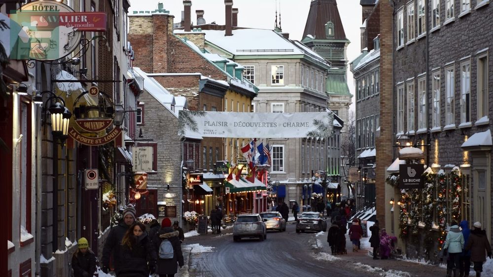Quebec City xmas