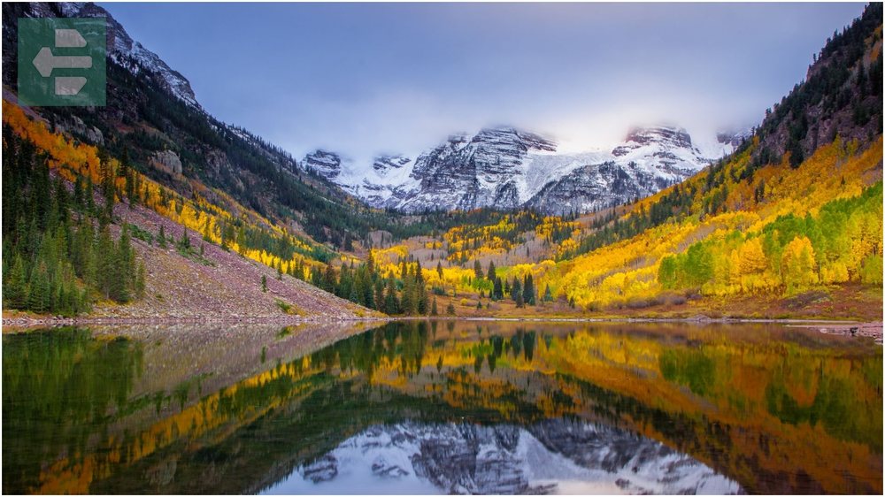 Maroon Bells Colorado Autumn