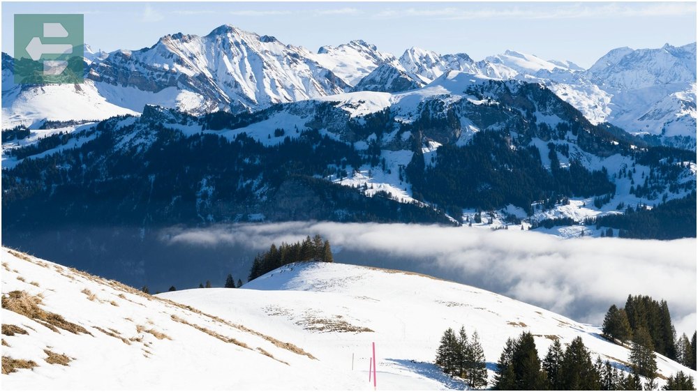 Swiss Alps Switzerland Winter