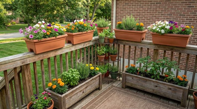 1 balcony garden boxes