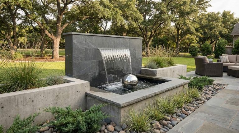 1 contemporary garden fountain