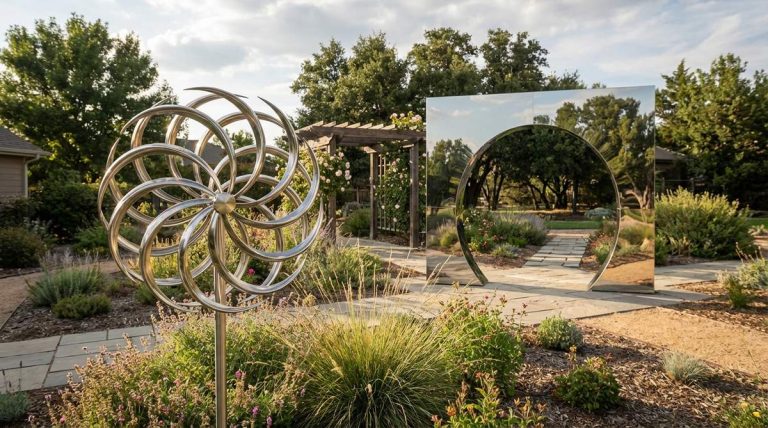 1 contemporary garden sculpture