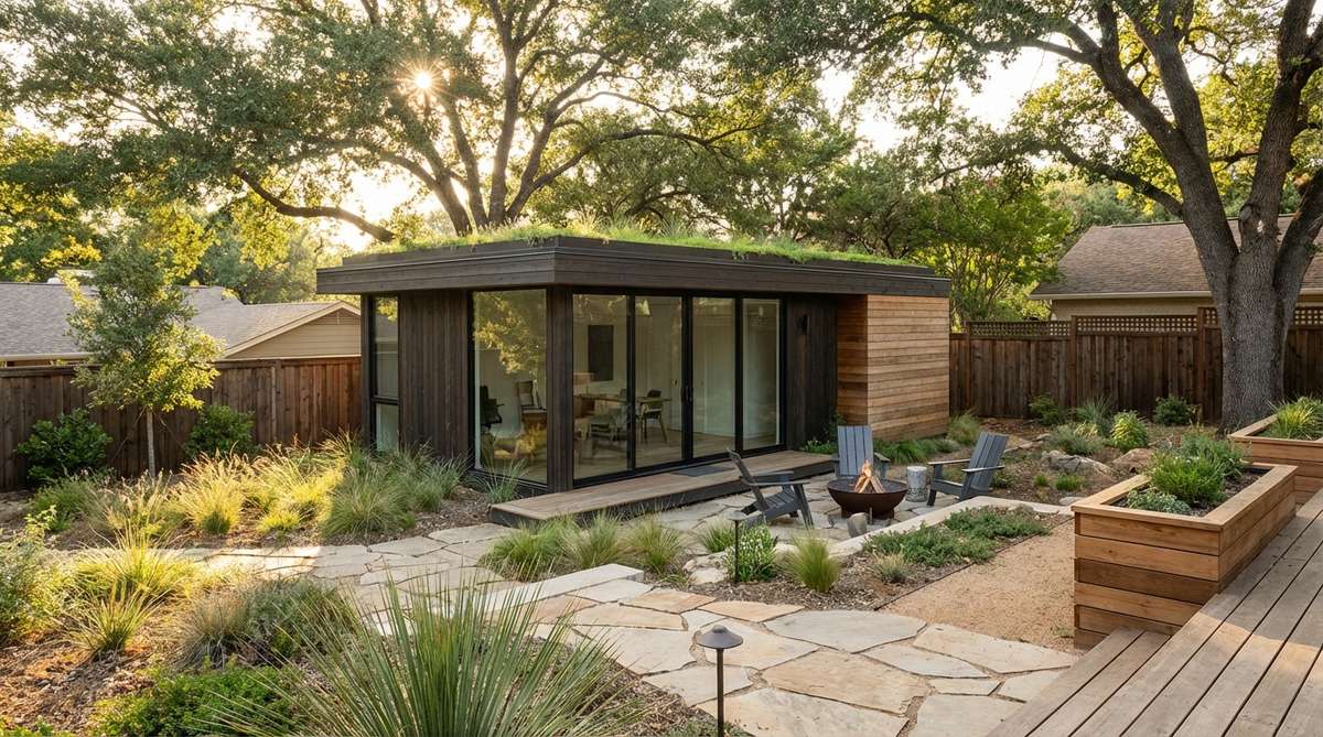 1 contemporary garden shed